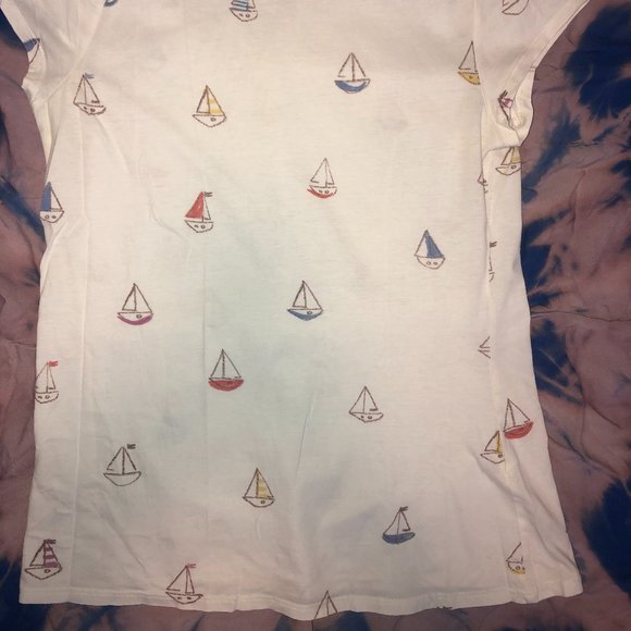 Anthropologie Pilcro &the Letterpress Sailboat Tee - Picture 3 of 4